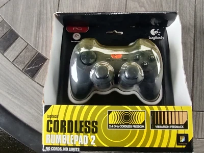 BRAND NEW SEALED Logitech Cordless Rumblepad 2 Vibration Gamepad Controller PC - Image 1 of 4