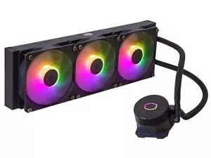 Cooler Master MasterLiquid 360L Core ARGB CPU Liquid Cooler - Black MLW-D36M-A18 - Picture 1 of 5