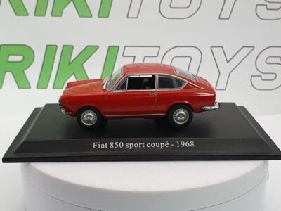 Fiat 850 Sport Coupé Norev 1/43 Rosso - Immagine 1 di 4