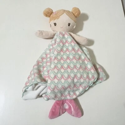 Douglas Baby Mermaid Security Blanket Lovey Lovey Cuddle Toys - Image 1 of 4