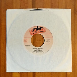 PATTI PAGE: Old Cape Cod / Mockin' Bird Hill COLLECTABLES Mocking Mad Men Sndtrk - Picture 1 of 5