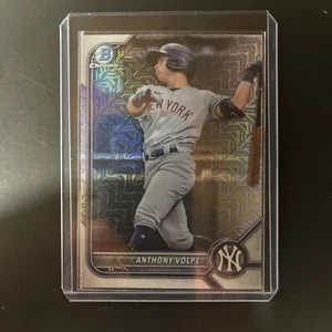 2022 Bowman Cromato Anthony Volpe Mega Mojo Rifrattore - New York Yankees!!BCP-182 - Foto 1 di 1