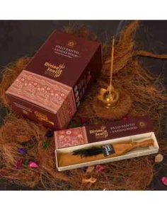 Divine Soul Palo Santo Sandalwood Agarbatti Rolled Fragrance Räucherstäbchen 180g - Bild 1 von 3