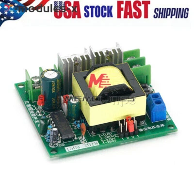 150W DC12V to AC110V 220V Home Battery Power Inverter Converter Boost Module U-S - Image 1 of 4