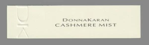 Carte publicitaire - advertising card - Cashmere  Mist de Donna Karan - Picture 1 of 1
