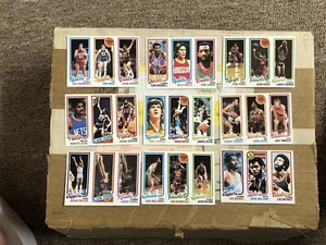 1980-81 TOPPS BASKETBALL 9 Card Lot With JABBAR And Issel Beautiful Cards - Picture 1 of 1