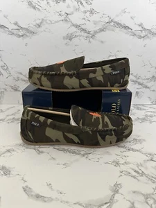 Polo Ralph Lauren Camo Comfort Slippers Slides Sandals Shoes Men’s Size 13 - Picture 1 of 7