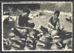 1936 ITALY COLONY ITALIAN SOMALIA MOGADISHU CRAFTSMANSHIP VASES - Picture 1 of 2