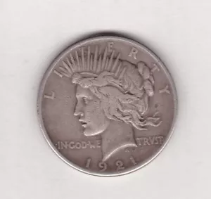 1921 PEACE DOLLAR LOT B - Picture 1 of 2