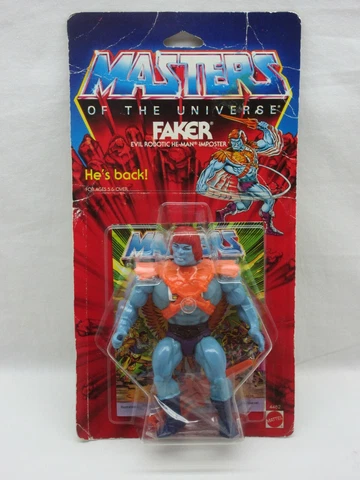 MOTU,VINTAGE,FAKER,HARD HEAD,CLEAR,Masters of the Universe,MOC,sealed,He-Man Cover
