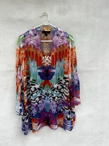 🎈 SEVEN SISTERS Floral Blouse Shirt Tee Top 6 XL - Bild 1 von 3