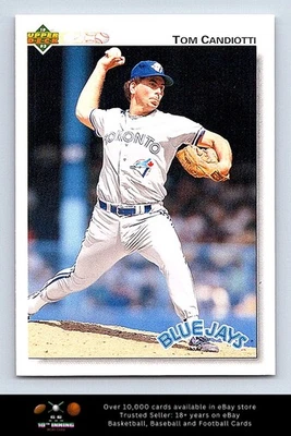 1992 Upper Deck BASEBALL #447 Tom Candiotti - Image 1 of 2