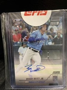 BOBBY WITT JR 2022 Topps Stadium Club Auto Rookie Redeemed Topps Uncirculated - Picture 1 of 2
