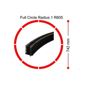 HO/OO Track Code 100 Hornby Double Curve 1st Radius R605 (FULL CIRCLE) - Picture 1 of 5