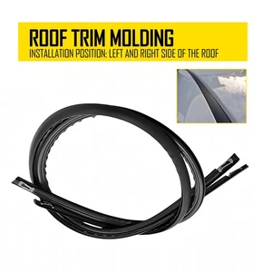 2pcs For Honda Civic EK2 EK3 EK4 EK9 1996-2000 Rh & Lh Door Roof Side Molding - Picture 1 of 9