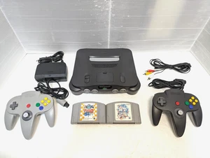 Nintendo 64 Region Free Console 2Controller Mario Party N64 japan - Picture 1 of 16