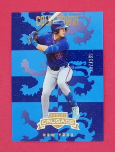 2025 Panini Crusade Colin Houck 117/199 Blue #68 New York Mets - Picture 1 of 2