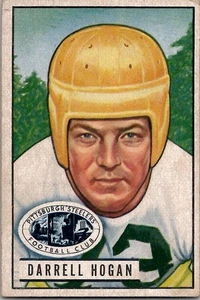 1951 Bowman Darrell Hogan Pittsburgh Steelers #94 über sehr guter Zustand SET BREAK - Bild 1 von 2