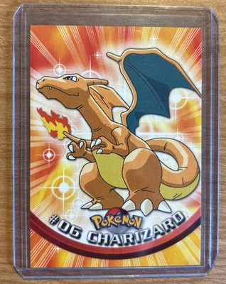 1999 Topps Pokémon TCG Charizard - #06 - Non-Holo - TV Series 1 Blue logo - Image 1 of 2
