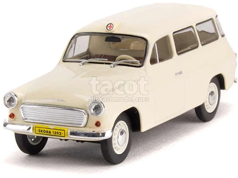 Skoda 1202 Ambulanza - Sanitka (cz) 1964 1 43 Abrex