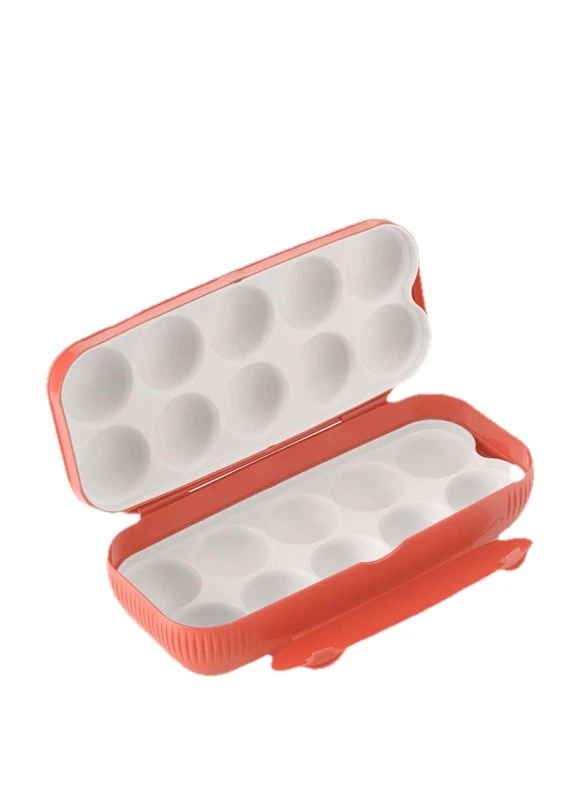 Tupperware Kolumbus Eierbox Brotdose Lunchdose 10er Eier Orange Neu  - Bild 1 von 1