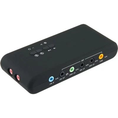 USB2.0 Sound Card USB External Stereo Sound Card SPDIF Recording and2191 - Image 1 of 4