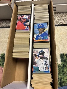1985 Donruss Baseball Card Lot (1400) - Picture 1 of 8