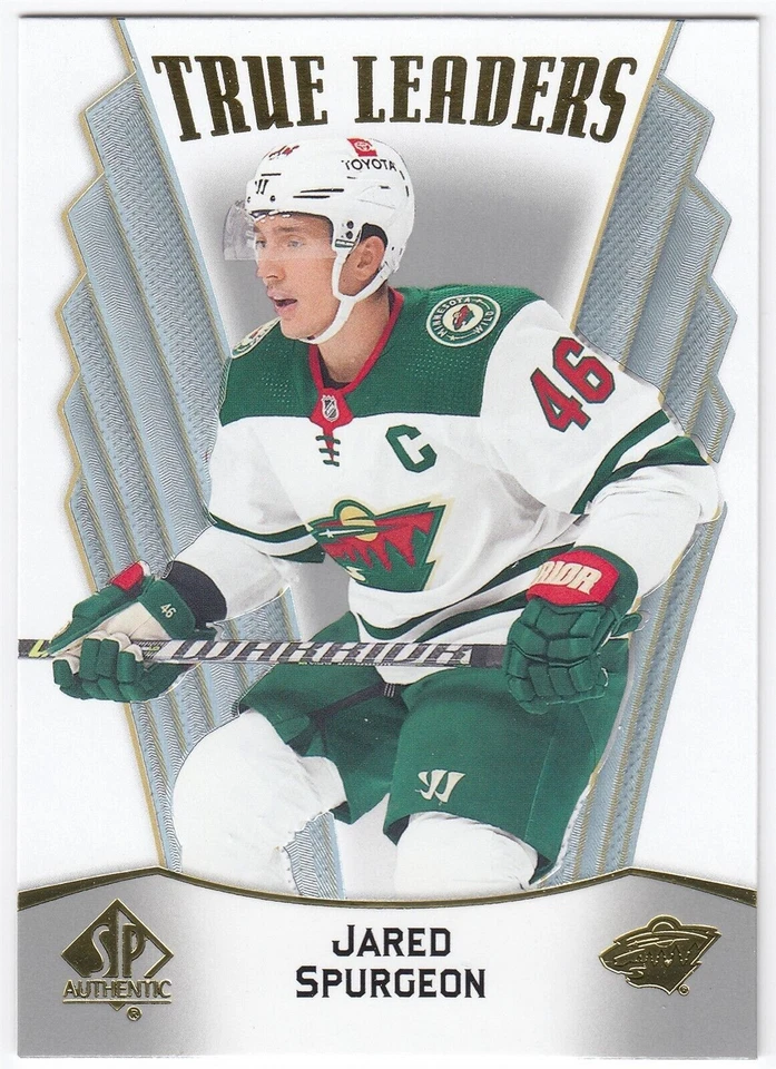 2021-22 Upper Deck SP Authentic True Leaders JARED SPURGEON #TL-8 Minnesota Wild - Image 1 of 1