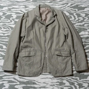 SOPHNET Cotton Linen Jacket Made in Japan Riri Zippers M - Picture 1 of 10