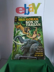 " Korak Son Of Tarzan" Comic Book No.27 Feb.1969 G/VG Gold key - Picture 1 of 2