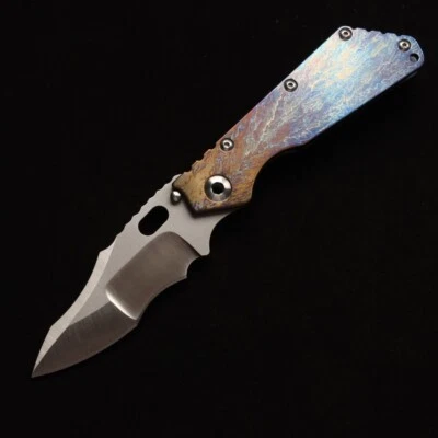 Cuchillo EDC A Masalong kni246 Stormers VG10 Hoja Aleación Titanio Mango Colección Foto 1 de 4