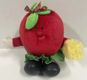 Vintage Avon Somersaults Pals Tallulah Tomato Plush Toy NOS 1986 - Picture 1 of 4