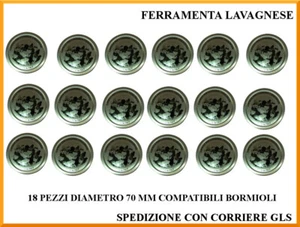 Capsule compatibili per vasi 4 stagioni Bormioli Ø 70 mm 18 pezzi - Foto 1 di 1