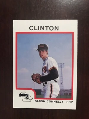 1987 Procards #1004 - Daron Connelly - Clinton Giants - Image 1 of 2