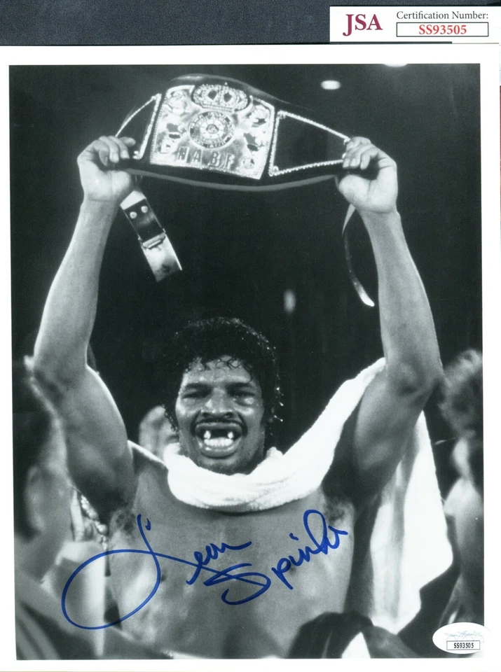JSA Leon Spinks Autographed Signed 8x10 Photo NABF WBC 1978 World Champ TRB 915 - Image 1 of 1
