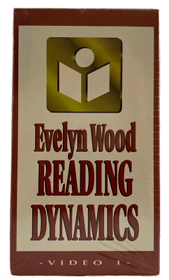 Evelyn Wood Reading Dynamics 3 Video Set (Brand New) Dave Kuenstle - Image 1 of 4