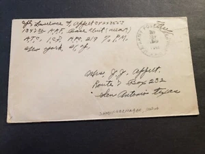 APO 219 SHAMSHERNAGAR, INDIEN, CBI 1945 WWII Army Cover 1347th AAFBU ATC ICD - Bild 1 von 2
