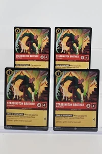 Disney Lorcana Stabbington Brother - With a Patch 128/204 Archazias 4 Karten CM - Bild 1 von 1