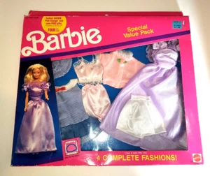 NEW IN BOX BARBIE PRIVATE COLLECTION FASHIONS SET 726 MATTEL 1990 VINTAGE - Picture 1 of 3