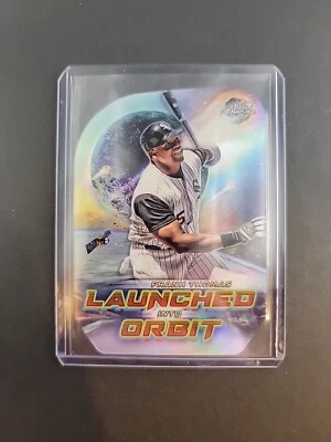 Frank Thomas 2023 Topps Cosmic Chrome "Launched into Orbit" White Sox LIO-16--49 - Image 1 of 2