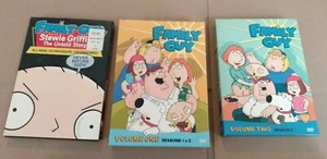 Family Guy Seasons 1 2 and 3 BOXED SETS PLUS Stewie Untold Story - Picture 1 of 2