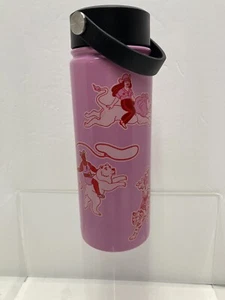 Tazza da viaggio, in acciaio inox, rosa con coperchio nero, Kohls - Foto 1 di 5