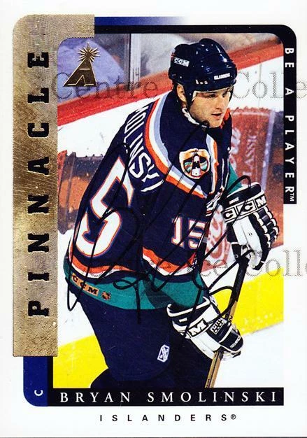 1996-97 Be A Player Auto #132 Bryan Smolinski - Image 1 of 1