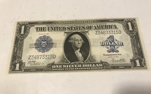 1923 Silver Certificate $1 Dollar Horseblanket FR-238 - Picture 1 of 11