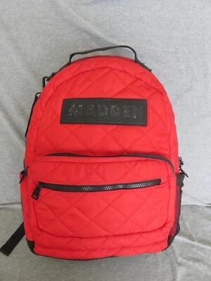 Bolso Mochila Steve Madden Acolchado Rojo 15x10x5" Foto 1 de 4