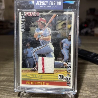 1984 Джерси Fusion Пит Роуз Jf-pr81 один из лучших когда-либо.🔥 - Изображение 1 из 4