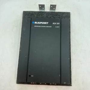 Blaupunkt BQX 320 Quadro Amp Amplifier Black 4x80W - Picture 1 of 10