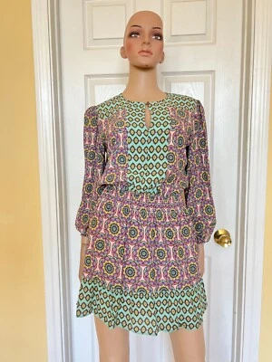 NICOLE MILLER colorful summer dress size S - Image 1 of 4