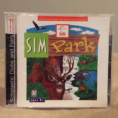 Sim Park (PC, 1998) Maxis Kids - Complete w/Manual - LIKE NEW - Image 1 of 4