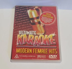 Ultimate Karaoke Modern Female Hits DVD - Picture 1 of 2